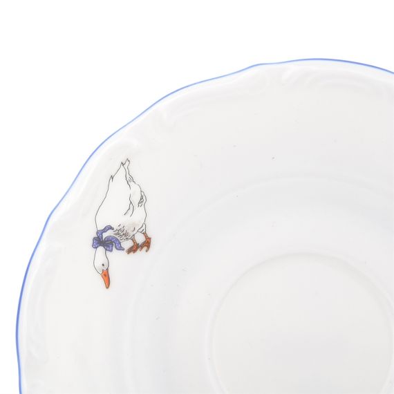 Набор из 6-ти чайных пар Гуси, классическая чашка 200 мл, Repast, фото , изображение 4