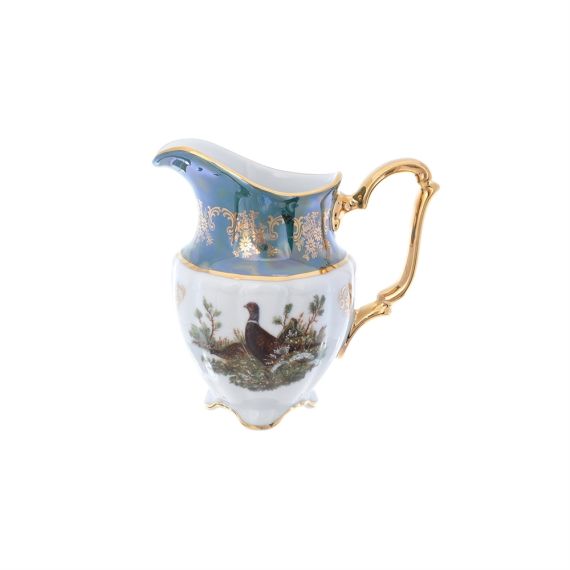 Кофейный сервиз на 6 персон Охота зеленая, серия Мария Тереза, 15 предметов, Repast, фото , изображение 5