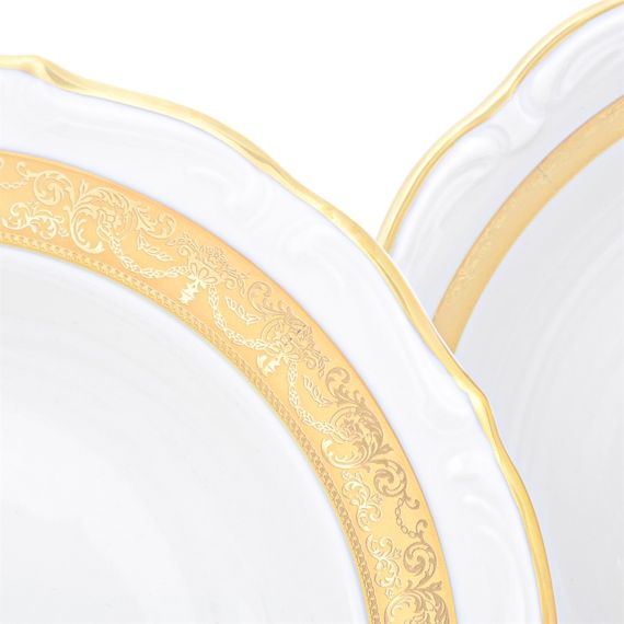 Столовый сервиз на 6 персон Матовая полоса, серия Мария Тереза, 28 предметов, Repast, фото , изображение 4