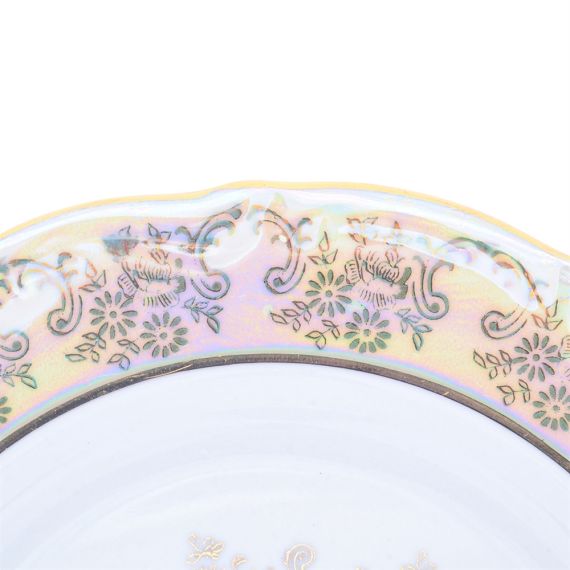 Набор из 6-ти тарелок Мадонна 19 см, перламутр, серия Мария Тереза, Repast, фото , изображение 19