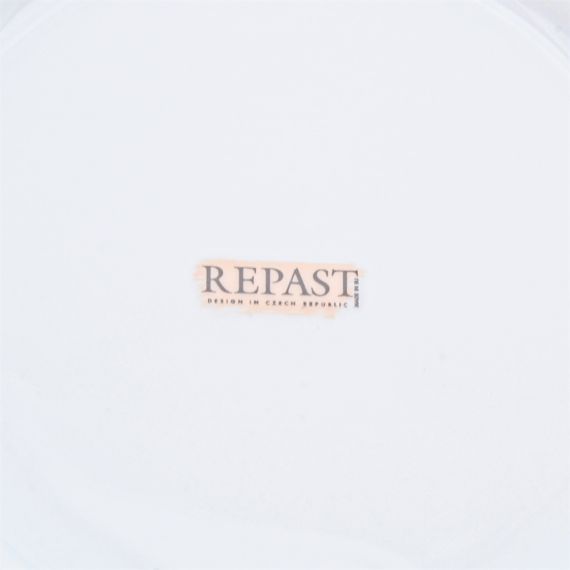 Салатник Бежевый лист 23 см,  серия Мария Тереза, Repast, фото , изображение 4