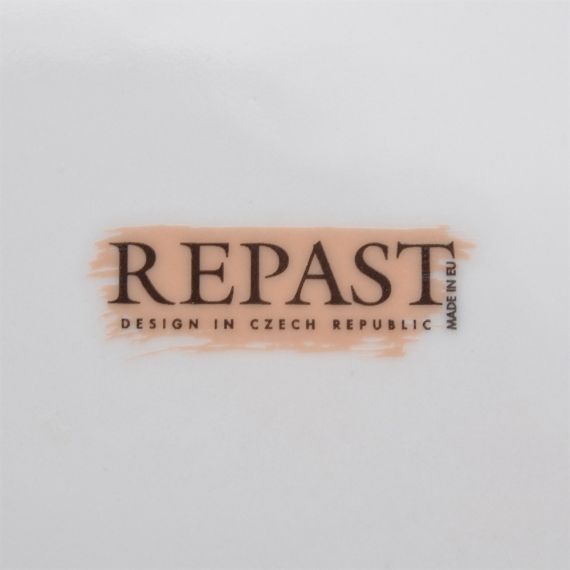 Набор из 6-ти тарелок Мадонна 21 см, перламутр, серия Мария Тереза, Repast, фото , изображение 23