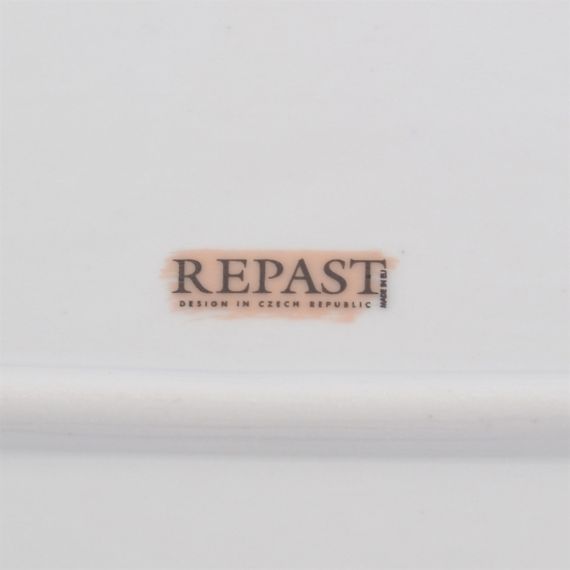 Блюдо овальное Мадонна 38 см, перламутр, серия Мария Тереза, Repast, фото , изображение 12