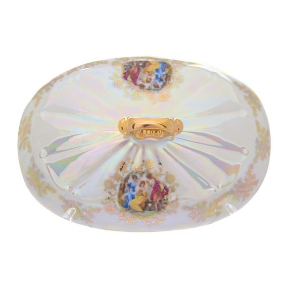 Масленка Мадонна, перламутр, серия Мария Тереза, Repast, фото , изображение 4