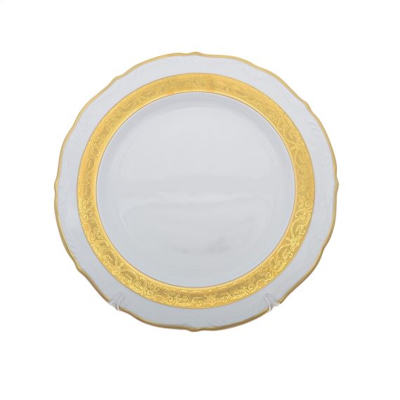 Блюдо круглое Матовая полоса 30 см, серия Мария Тереза, Repast, фото , изображение 10