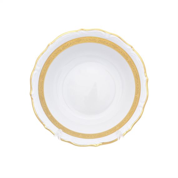 Салатница Матовая полоса 23 см, серия Мария Тереза, Repast, фото , изображение 2