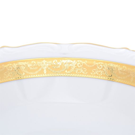 Салатница Матовая полоса 23 см, серия Мария Тереза, Repast, фото , изображение 3