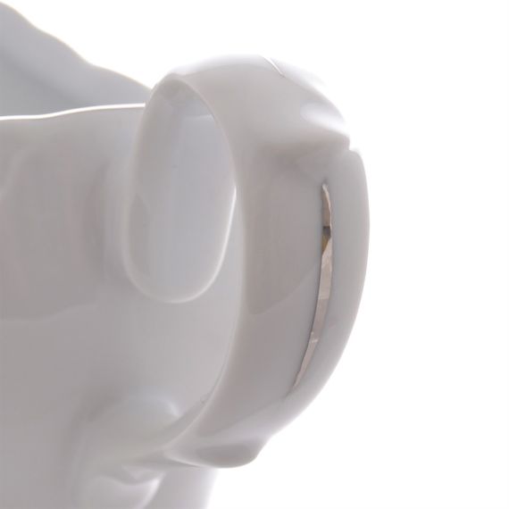 Столовый набор на 6 персон Rococo с платиновой полосой, 25 предметов, Repast, фото , изображение 4