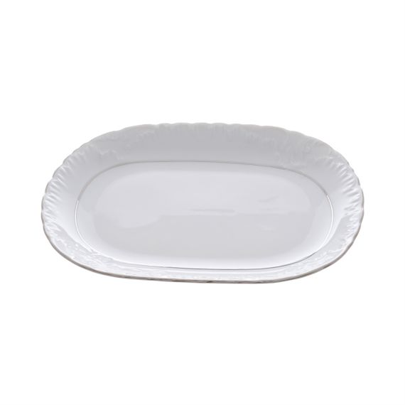 Столовый набор на 6 персон Rococo с платиновой полосой, 25 предметов, Repast, фото , изображение 8