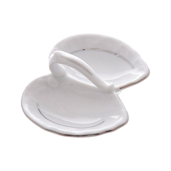 Столовый набор на 6 персон Rococo с платиновой полосой, 25 предметов, Repast, фото , изображение 18