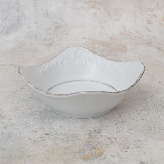 Набор из 6-ти салатников Rococo сплатиновой полосой 14 см, Repast, фото , изображение 4