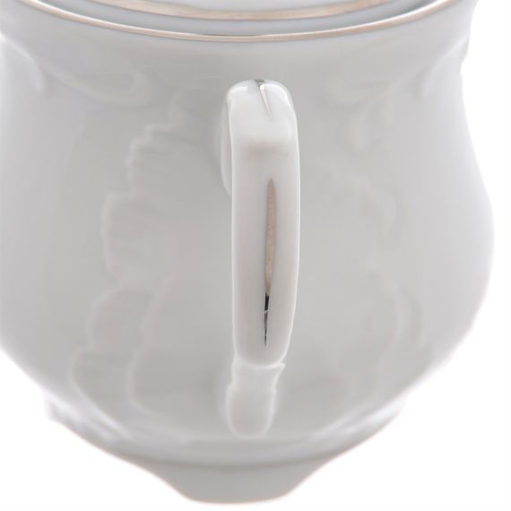 Сахарница Rococo с платиновой полосой 250 мл, Repast, фото , изображение 2
