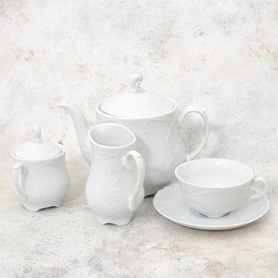 Чайный сервиз на 6 персон Rococo, 15 предметов, Repast, фото , изображение 20