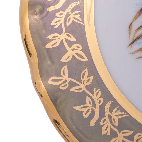 Набор из 6-ти кофейных пар мокко Охота зеленая 120 мл, серия Мария Тереза, Repast, фото , изображение 2