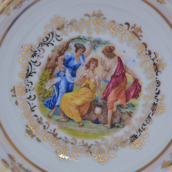 Набор из 6-ти салатников Мадонна 16 см, перламутр, серия Мария Тереза, Repast, фото , изображение 4