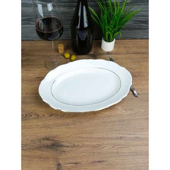 Блюдо овальное 33 см Классика, Repast, фото , изображение 5