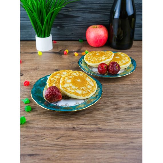 Набор из 6-ти тарелок Охота зеленная 17 см, серия Мария Тереза, Repast, фото , изображение 3