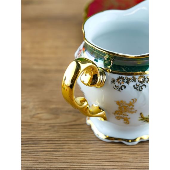 Молочник Охота зеленая, серия Мария Тереза, Repast, фото , изображение 3