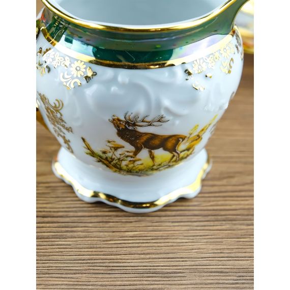 Молочник Охота зеленая, серия Мария Тереза, Repast, фото , изображение 2