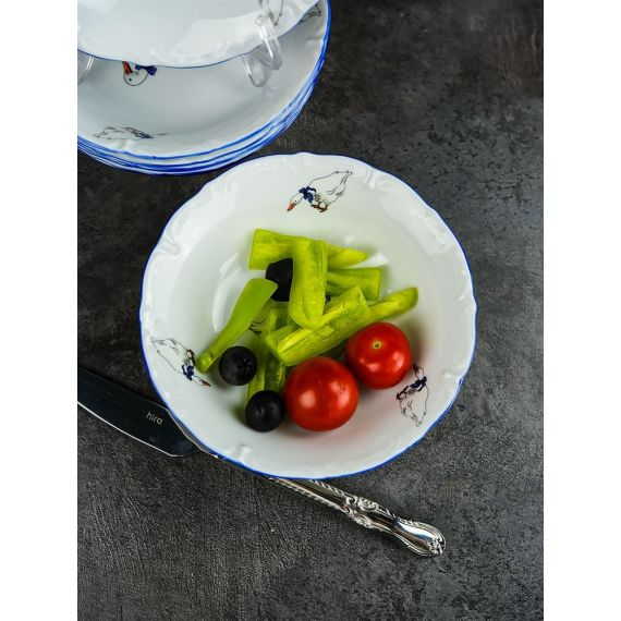 Набор из 6-ти салатников 15 см Гуси, Repast, фото , изображение 19