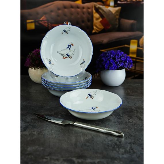 Набор из 6-ти салатников 15 см Гуси, Repast, фото , изображение 22