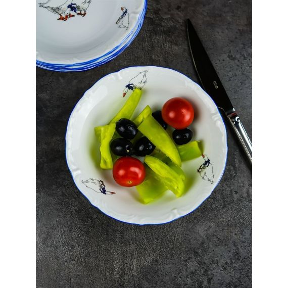 Набор из 6-ти салатников 15 см Гуси, Repast, фото , изображение 2