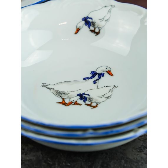 Набор из 6-ти салатников 15 см Гуси, Repast, фото , изображение 4