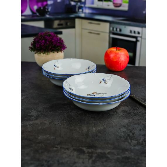 Набор из 6-ти салатников 15 см Гуси, Repast, фото , изображение 5