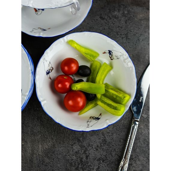 Набор из 6-ти салатников 15 см Гуси, Repast, фото , изображение 6