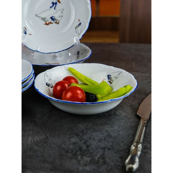 Набор из 6-ти салатников 15 см Гуси, Repast, фото , изображение 7