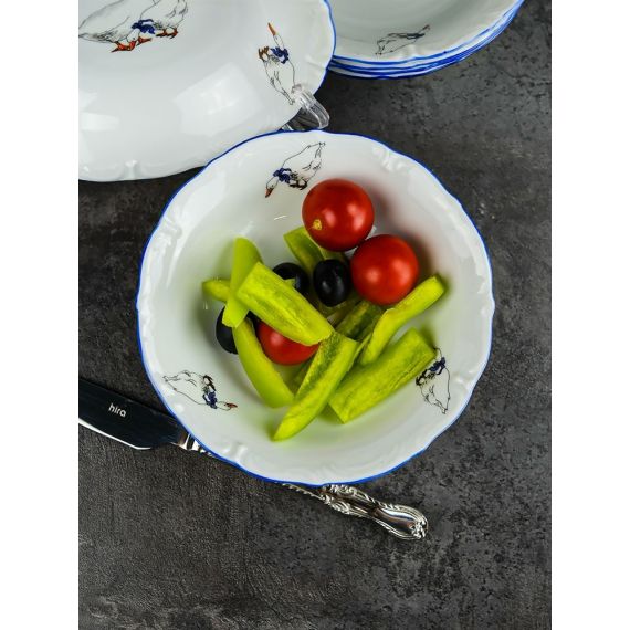 Набор из 6-ти салатников 15 см Гуси, Repast, фото , изображение 10