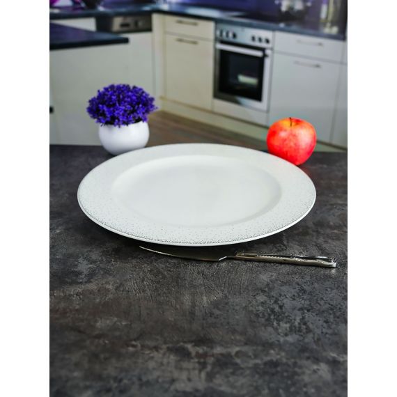 Блюдо круглое Жемчуг 32 см, Repast, фото , изображение 7