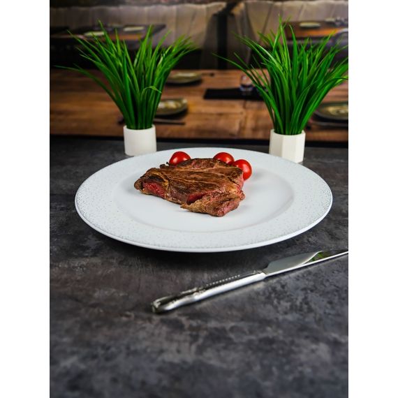 Блюдо круглое Жемчуг 32 см, Repast, фото , изображение 14