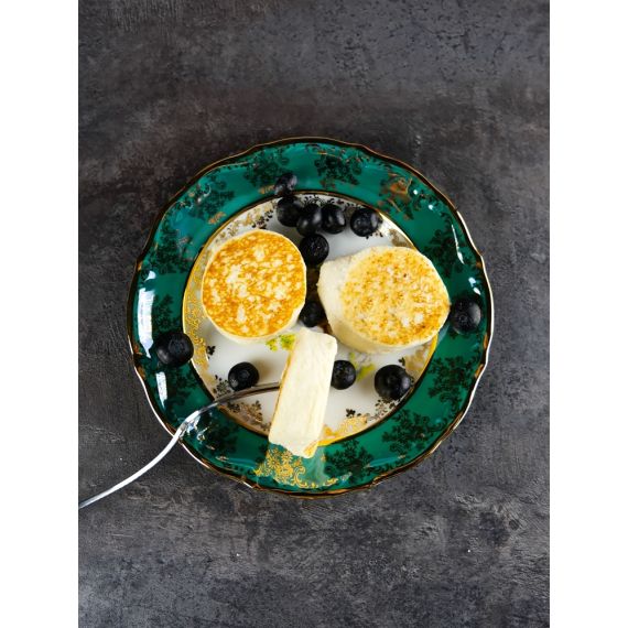 Набор из 6-ти тарелок Охота зеленая 19 см, серия Мария Тереза, Repast, фото , изображение 6