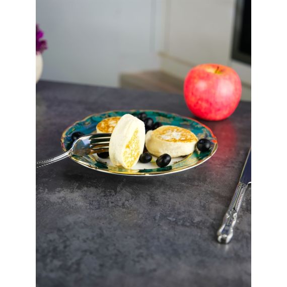 Набор из 6-ти тарелок Охота зеленая 19 см, серия Мария Тереза, Repast, фото , изображение 7