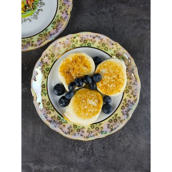 Набор из 6-ти тарелок Мадонна 19 см, перламутр, серия Мария Тереза, Repast, фото , изображение 22