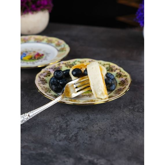 Набор из 6-ти тарелок Мадонна 17 см, перламутр, серия Мария Тереза, Repast, фото , изображение 12