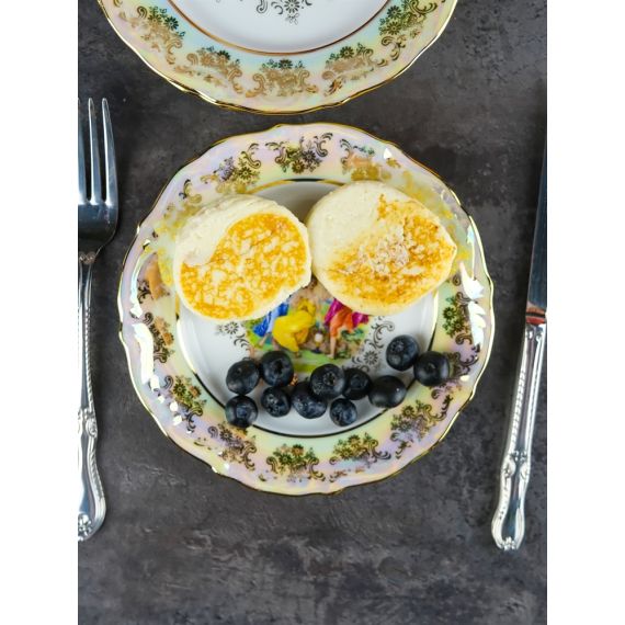 Набор из 6-ти тарелок Мадонна 17 см, перламутр, серия Мария Тереза, Repast, фото , изображение 15