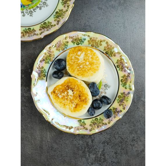 Набор из 6-ти тарелок Мадонна 17 см, перламутр, серия Мария Тереза, Repast, фото , изображение 18