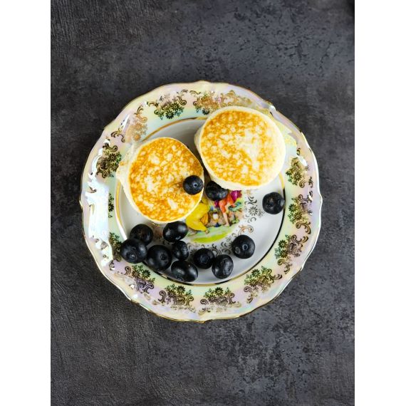 Набор из 6-ти тарелок Мадонна 17 см, перламутр, серия Мария Тереза, Repast, фото , изображение 4