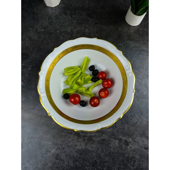 Салатница Матовая полоса 26 см, серия Мария Тереза, Repast, фото , изображение 15