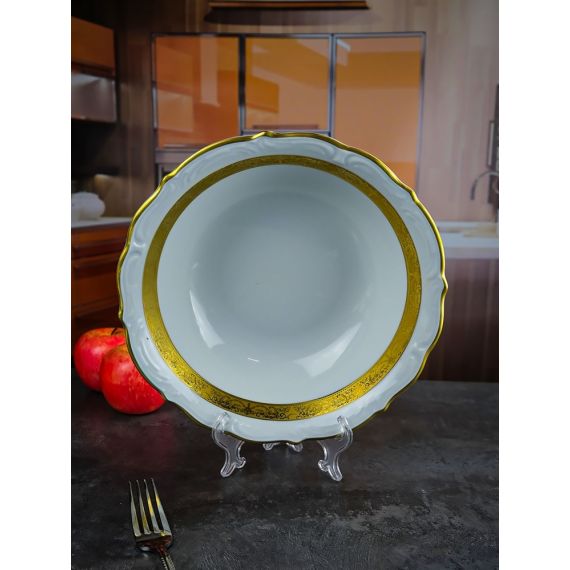 Салатница Матовая полоса 26 см, серия Мария Тереза, Repast, фото , изображение 8