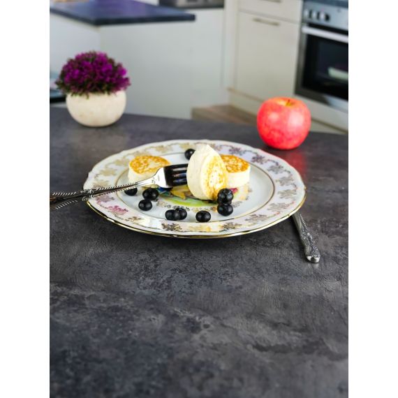 Набор из 6-ти тарелок Мадонна 27 см, перламутр, серия Мария Тереза, Repast, фото , изображение 16