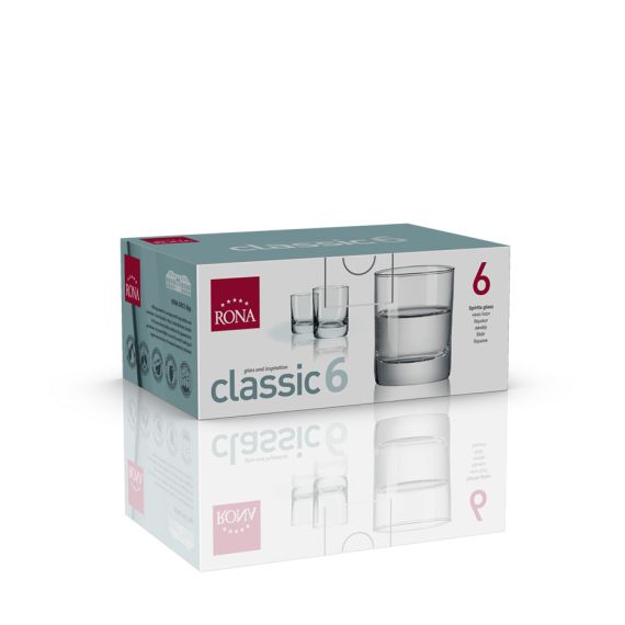 Набор из 6-ти стопок, серия Classic, 60 мл, Rona, фото , изображение 3