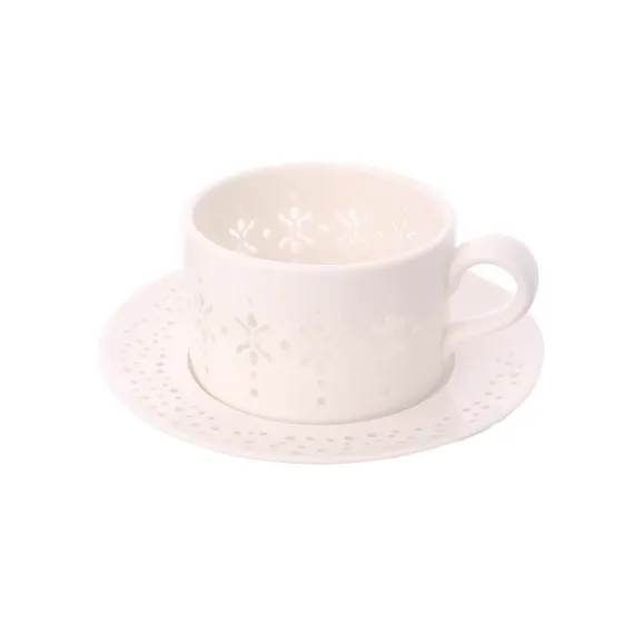 Чайная пара фарфоровая Рисовые зерна 250 мл, Repast, фото 