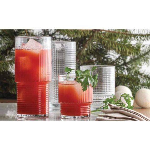 Набор из 6-ти стаканов Олд фэшн 325 мл, серия Helen, стекло, LAV, фото , изображение 2