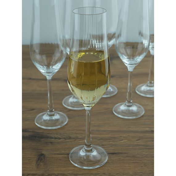 Набор из 6-ти фужеров для шампанского ELEGANCE optic 170 мл, Repast, фото , изображение 4