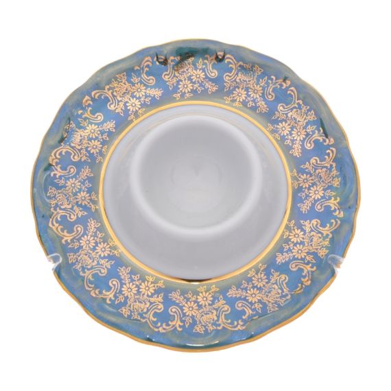 Подставка под яйцо Охота зеленая 12*4 см, серия Мария Тереза, Repast, фото 