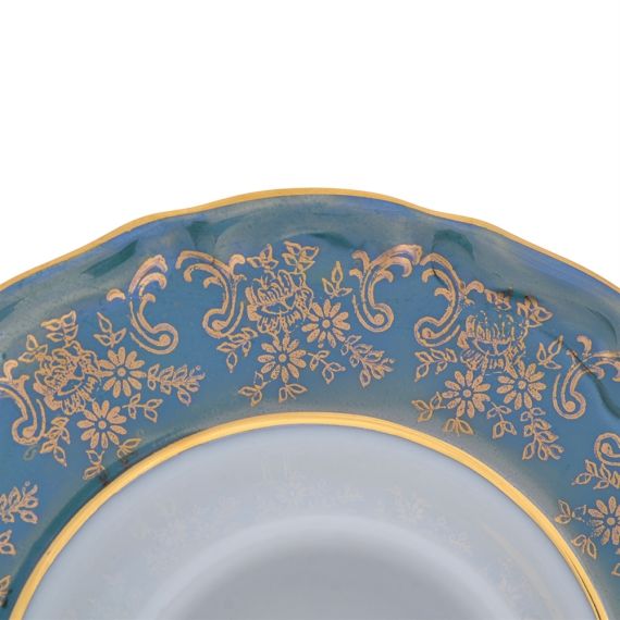 Подставка под яйцо Охота зеленая 12*4 см, серия Мария Тереза, Repast, фото , изображение 2