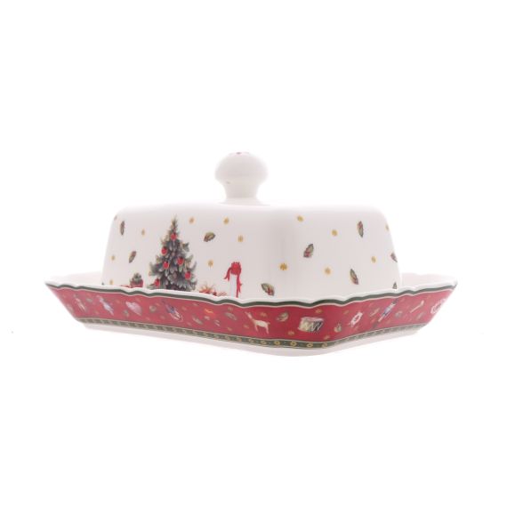 Маслёнка с крышкой Bordo 17*12*2.6 см, крышка 13.8*8.8*7.4 см, Repast, фото 